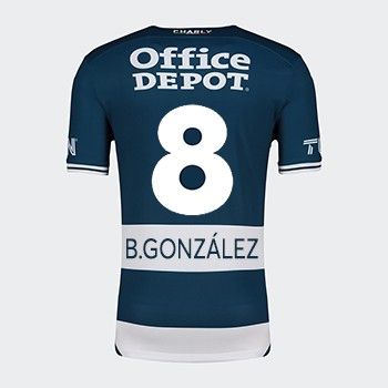 24-25 Pachuca Home B.González 8 Jersey