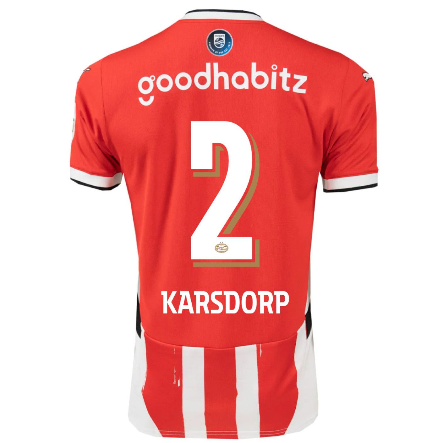 24-25 PSV Eindhoven Karsdorp 2 Home Jersey