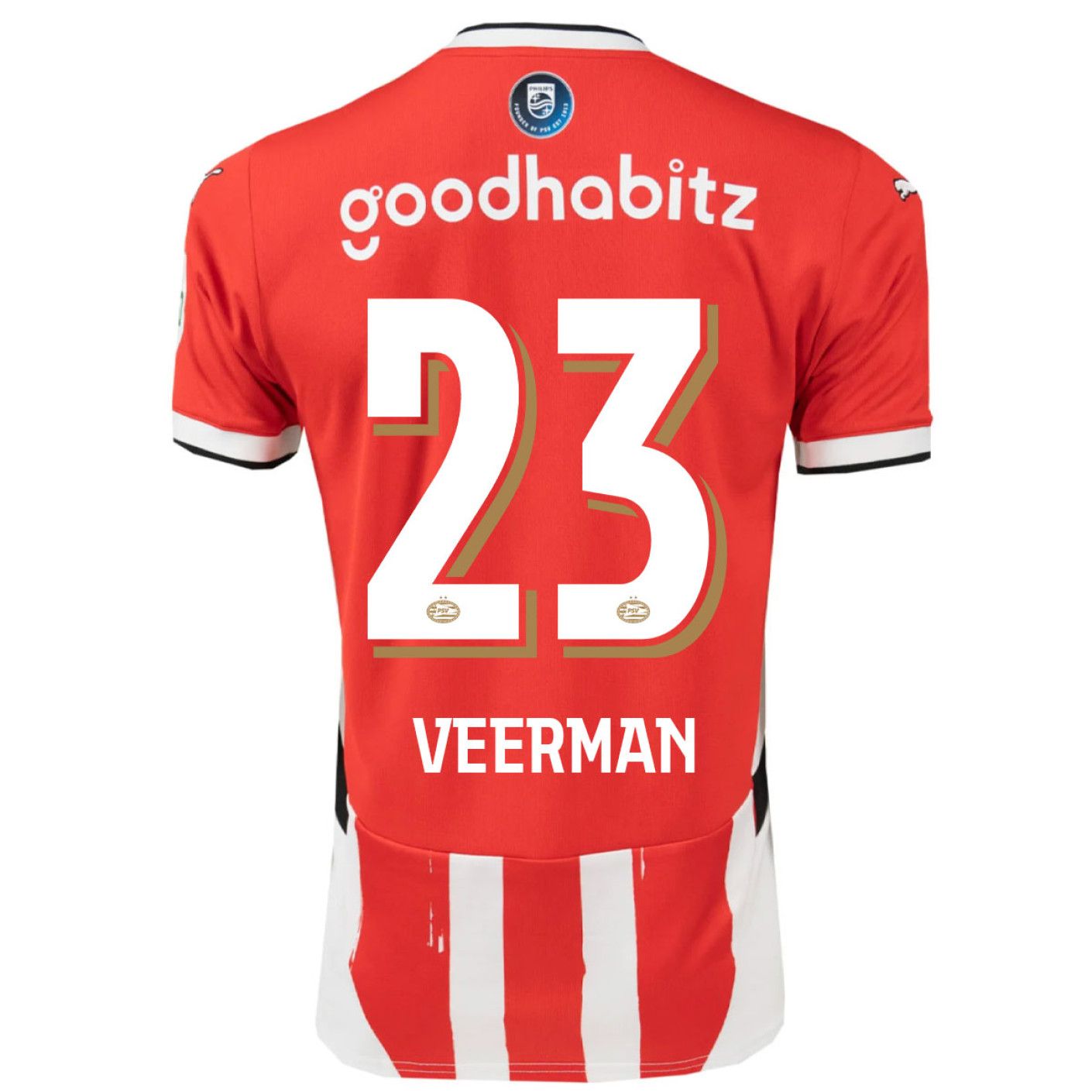 24-25 PSV Eindhoven Veerman 23 Home Jersey