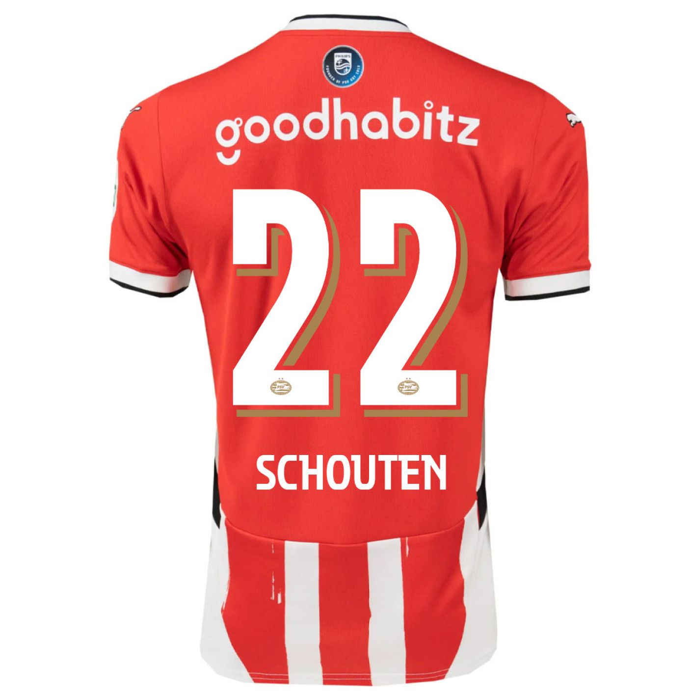 24-25 PSV Eindhoven Schouten 22 Home Jersey