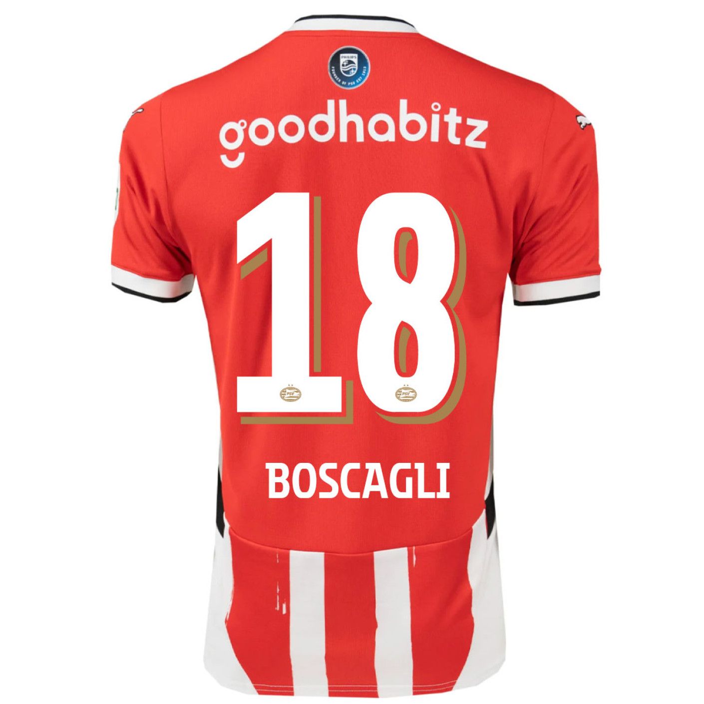 24-25 PSV Eindhoven Boscagli 18 Home Jersey