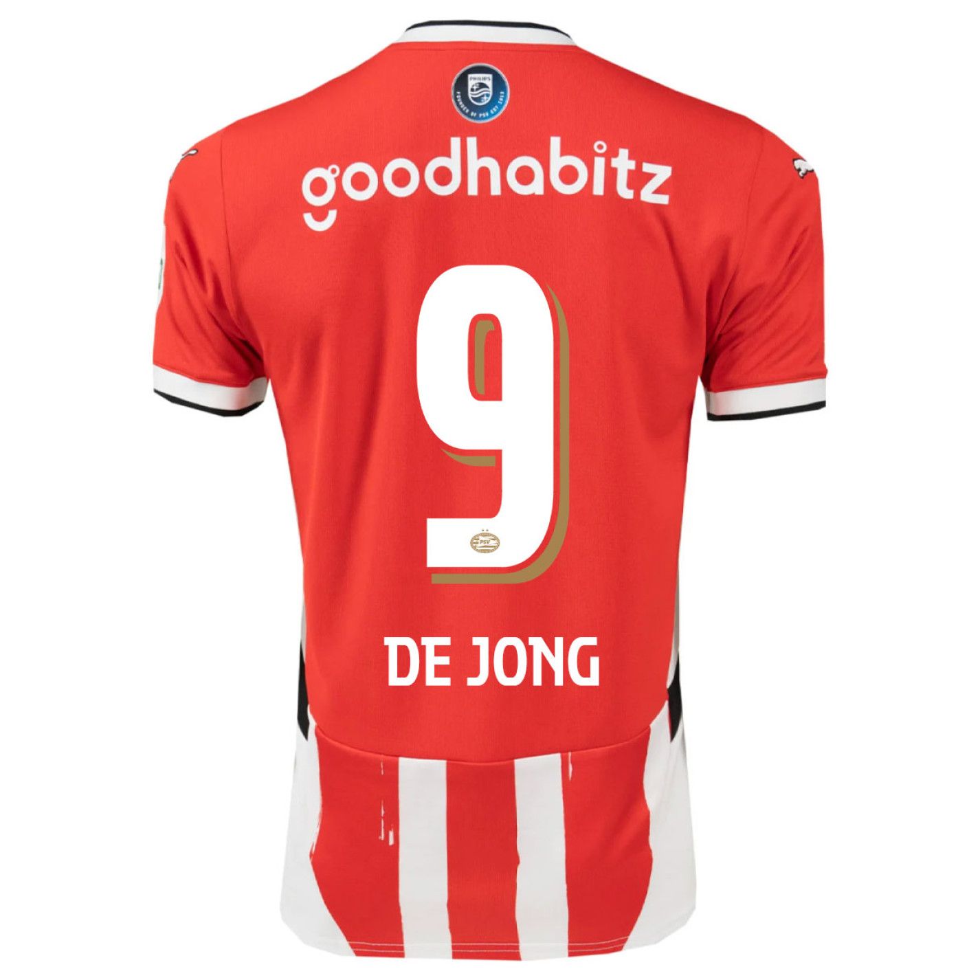 24-25 PSV Eindhoven De Jong 9 Home Jersey