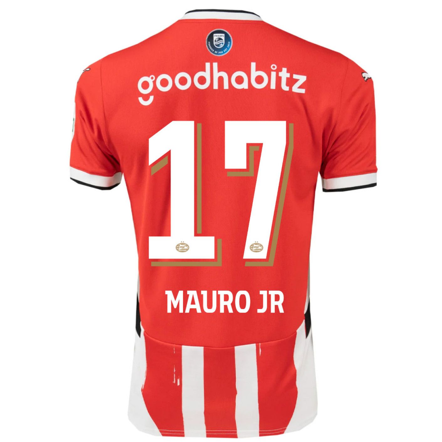 24-25 PSV Eindhoven Mauro JR 17 Home Jersey