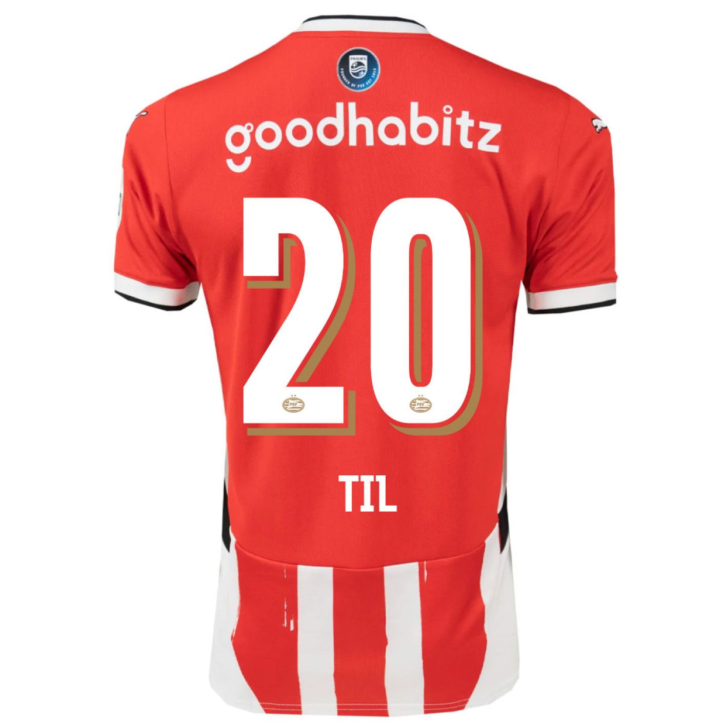 24-25 PSV Eindhoven Til 20 Home Jersey