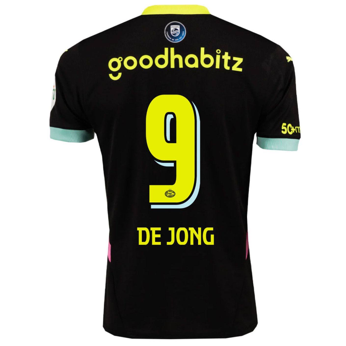 24-25 PSV Eindhoven De Jong 9 Away Jersey