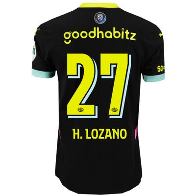 24-25 PSV Eindhoven H. Lozano 27 Away Jersey