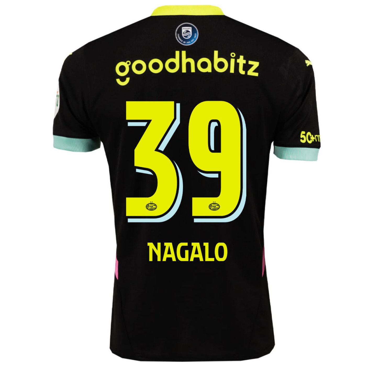 24-25 PSV Eindhoven Nagalo 39 Away Jersey