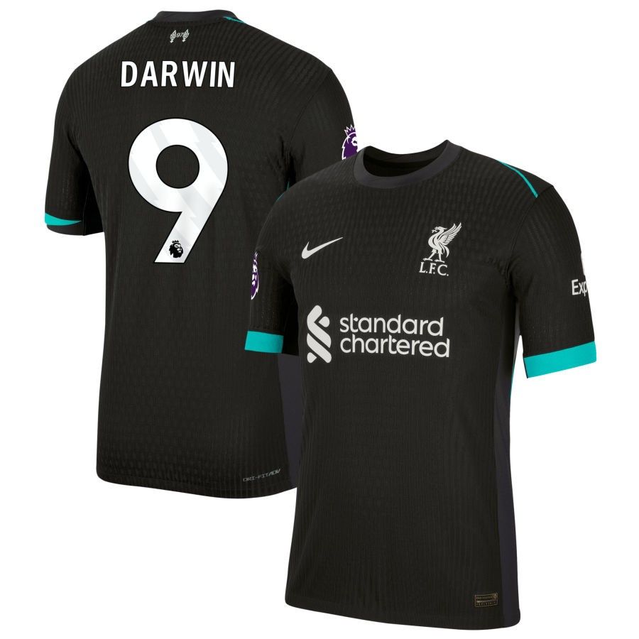 24-25 Liverpool Darwin 9 Away Jersey (Player Version)