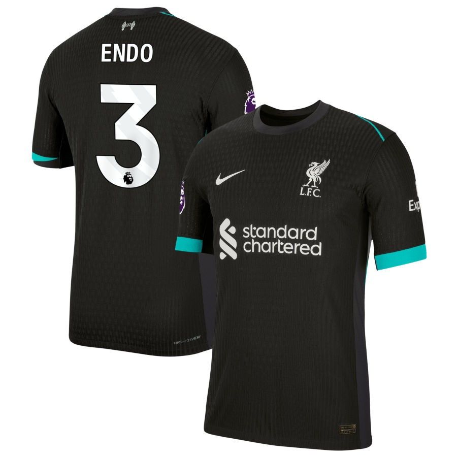 24-25 Liverpool Endo 3 Away Jersey (Player Version)