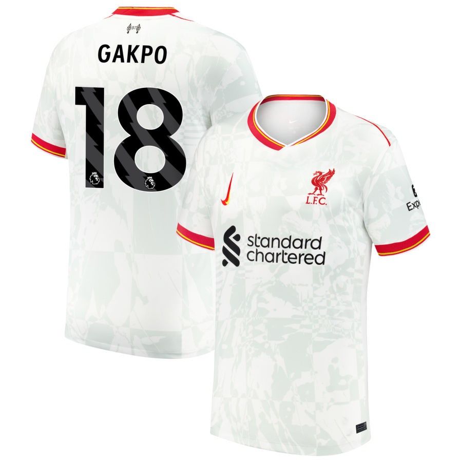 24-25 Liverpool Gakpo 18 Third Jersey