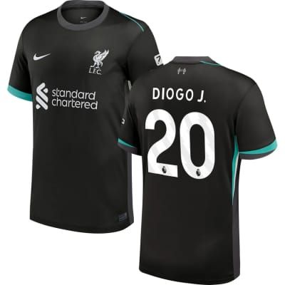 24-25 Liverpool Diogo J. 20 Away Jersey