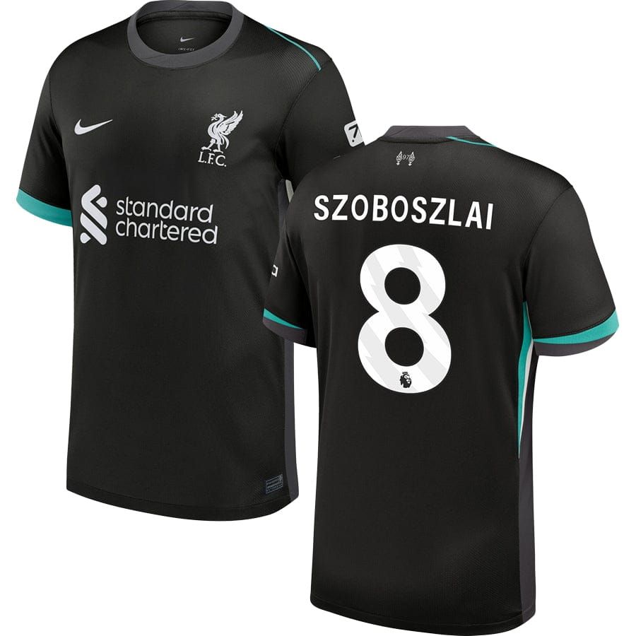 24-25 Liverpool Szoboszlai 8 Away Jersey