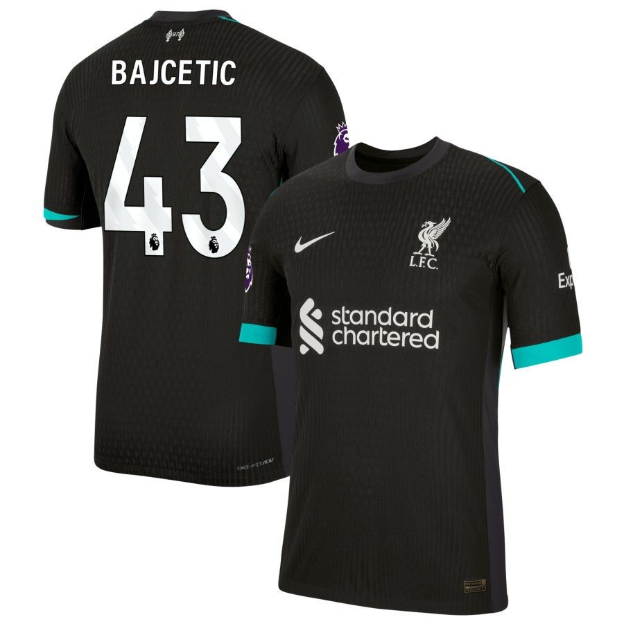 24-25 Liverpool Bajcetic 43 Away Jersey (Player Version)
