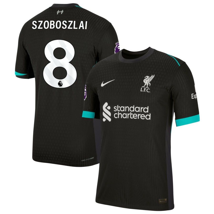 24-25 Liverpool Szoboszlai 8 Away Jersey (Player Version)