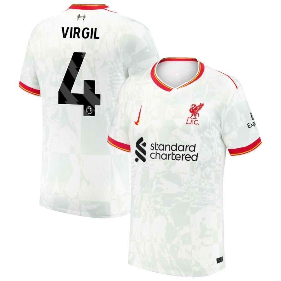 24-25 Liverpool Virgil 4 Third Jersey