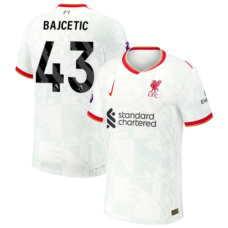 24-25 Liverpool Bajcetic 43 Third Jersey (Player Version)
