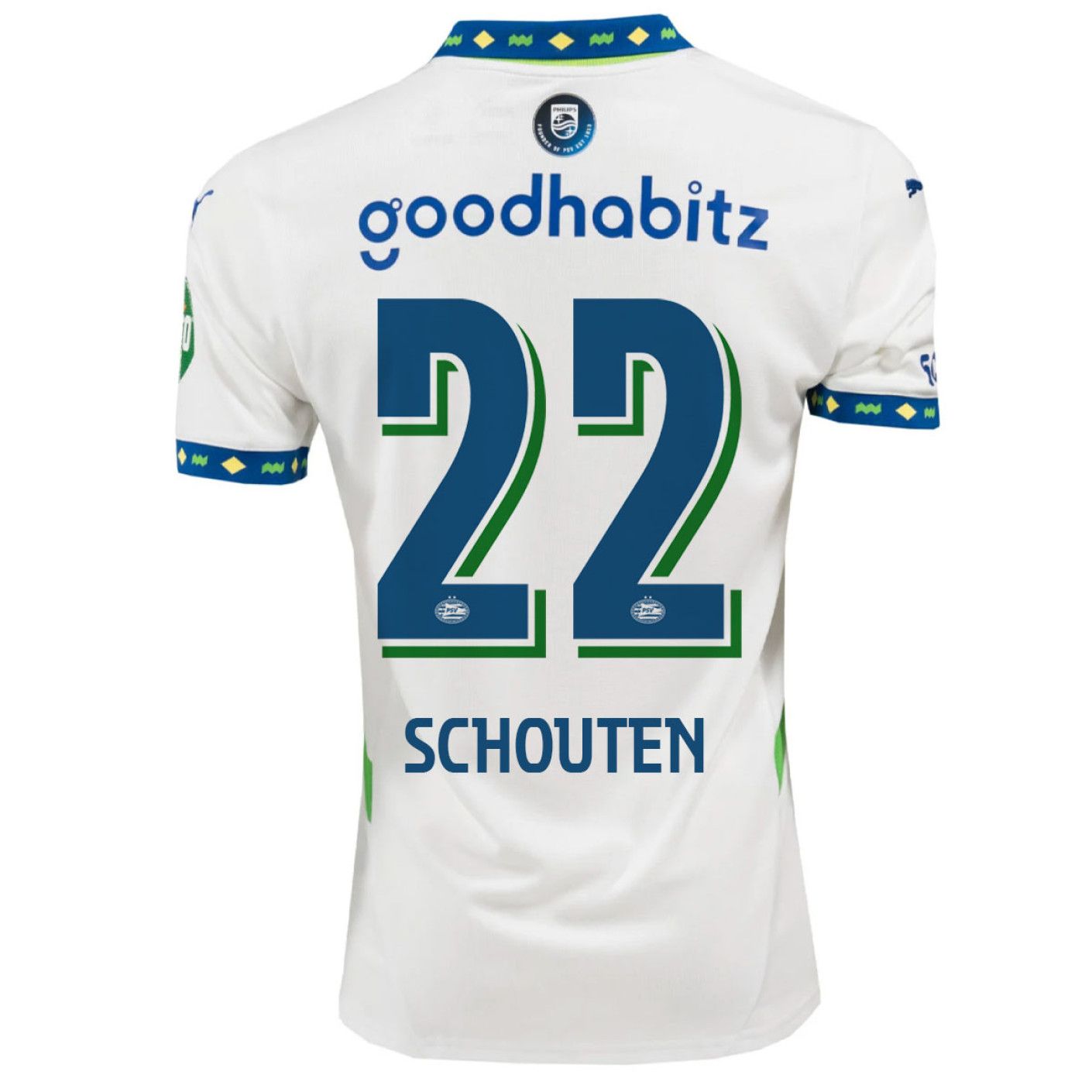 24-25 PSV Eindhoven Schouten 22 Third Jersey