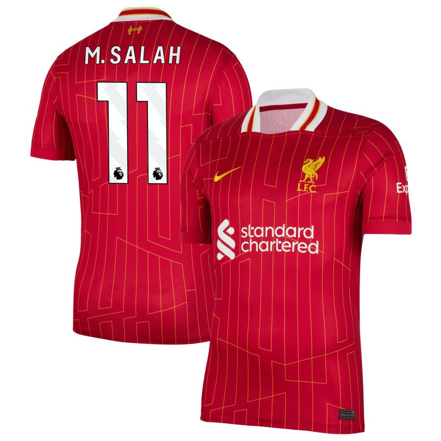 24-25 Liverpool M. Salah 11 Home Jersey