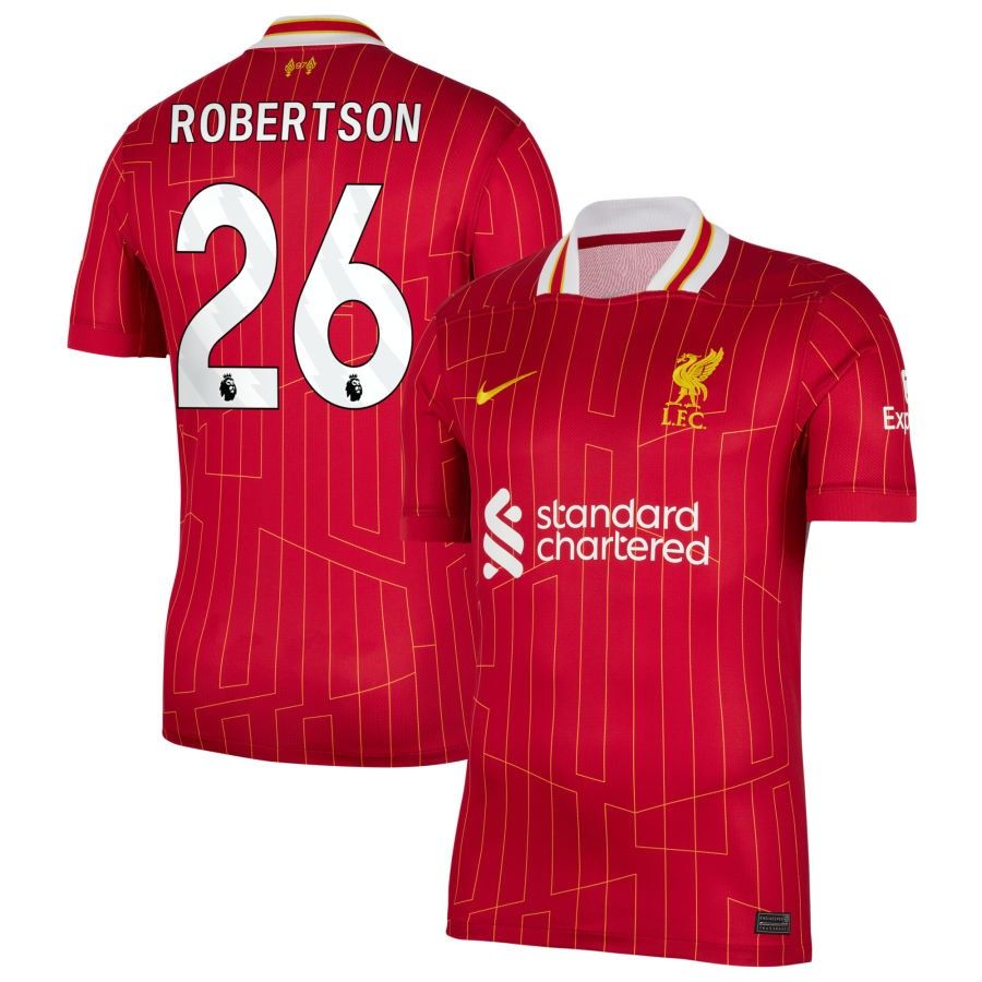 24-25 Liverpool Robertson 26 Home Jersey