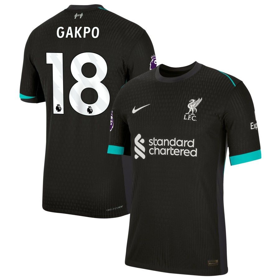 24-25 Liverpool Gakpo 18 Away Jersey (Player Version)