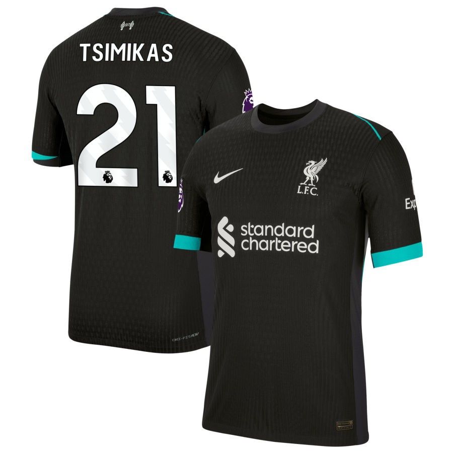 24-25 Liverpool Tsimikas 21 Away Jersey (Player Version)