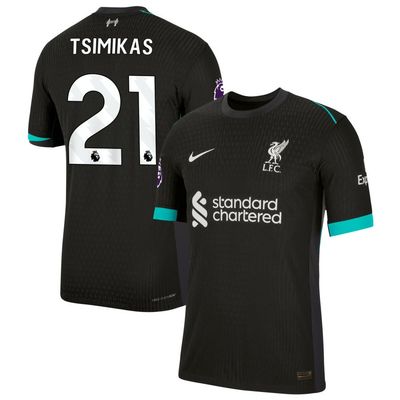 24-25 Liverpool Tsimikas 21 Away Jersey (Player Version)
