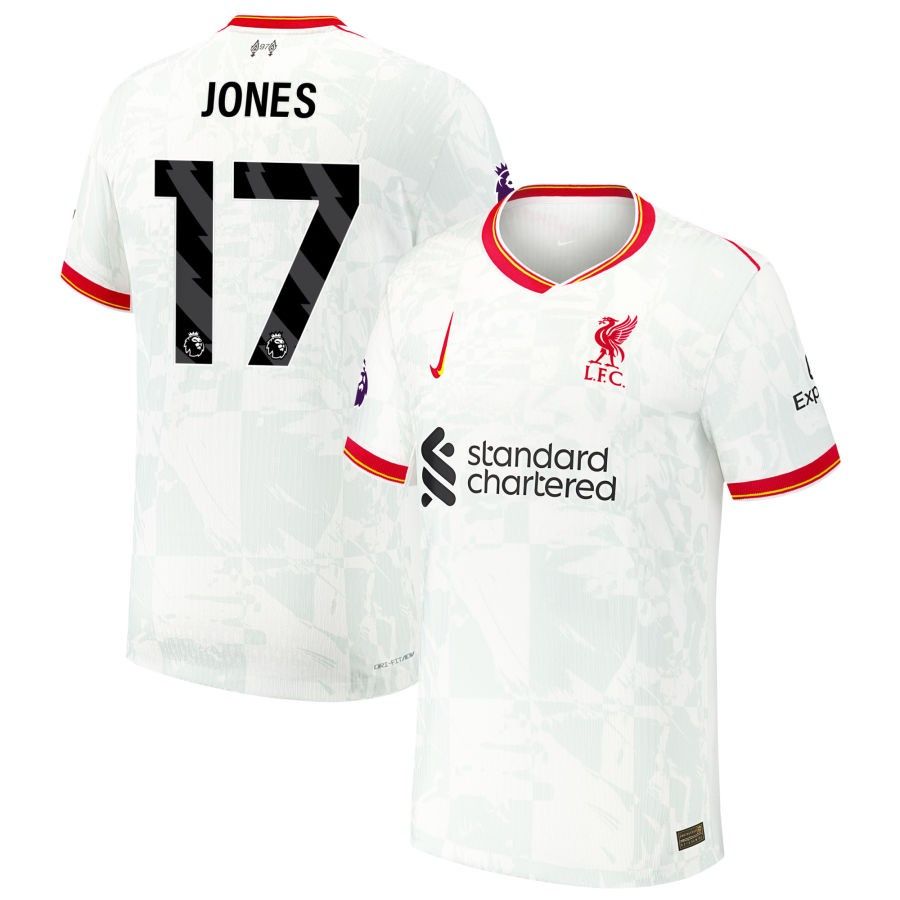 24-25 Liverpool Jones 17 Third Jersey (Player Version)