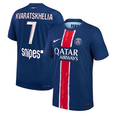 24-25 PSG Home Kvaratskhelia 7 Jersey (Player Version)