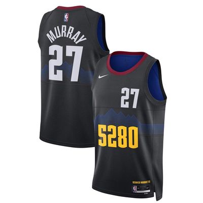 23-24 Denver Nuggets Black Unisex Swingman Jersey Jamal Murray 27