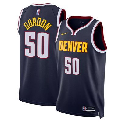 23-24 Denver Nuggets Navy Swingman Association Jersey Aaron Gordon 50
