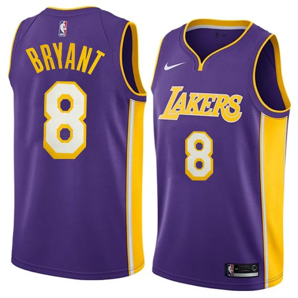 Los Angeles Lakers Nike Purple Swingman Jersey Kobe Bryant 8