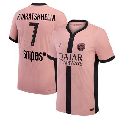 24-25 PSG Third Kvaratskhelia 7 Jersey (Player Version)
