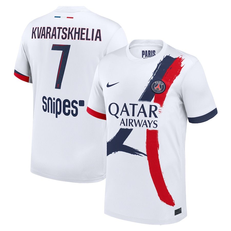 24-25 PSG Away Kvaratskhelia 7 Jersey