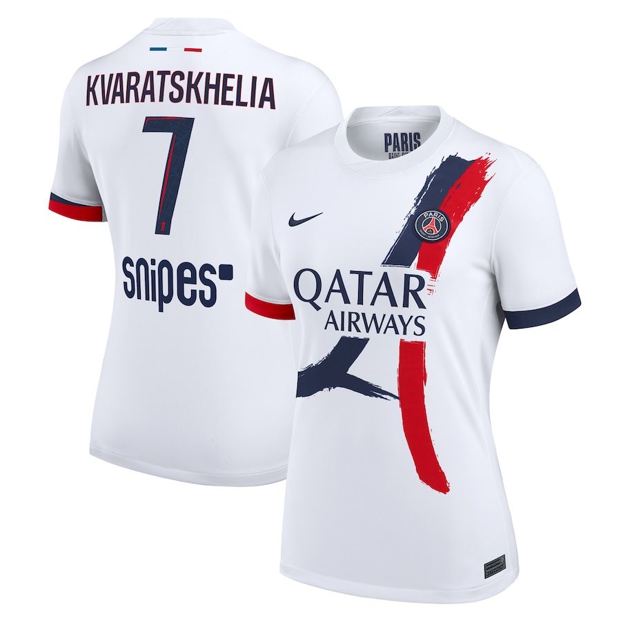 24-25 PSG Away Kvaratskhelia 7 Women Jersey