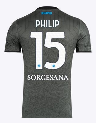24-25 Napoli Third 15 Philip Jersey