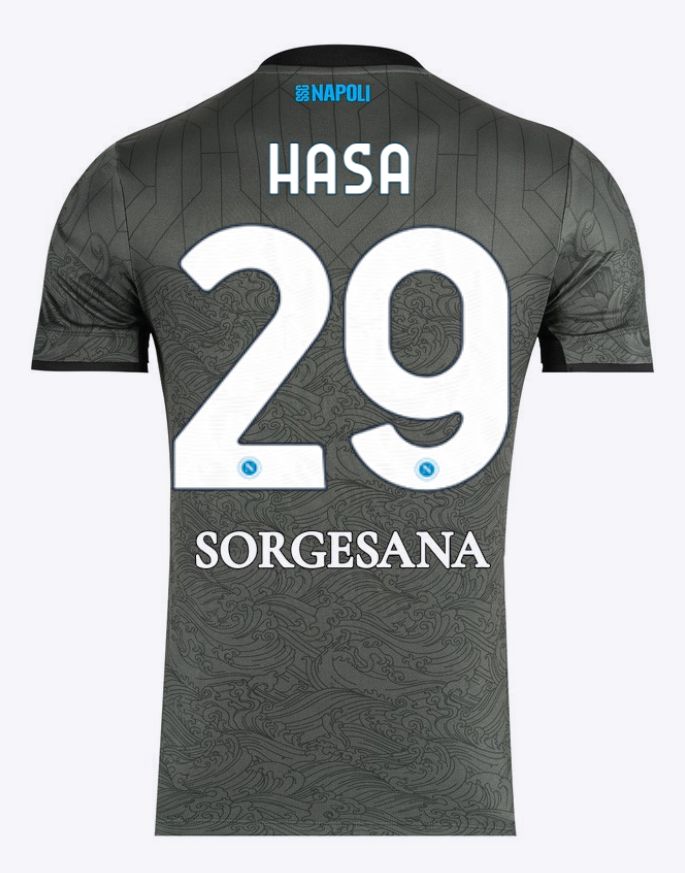 24-25 Napoli Third 29 Hasa Jersey