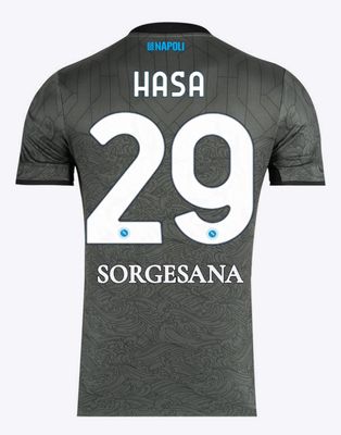 24-25 Napoli Third 29 Hasa Jersey