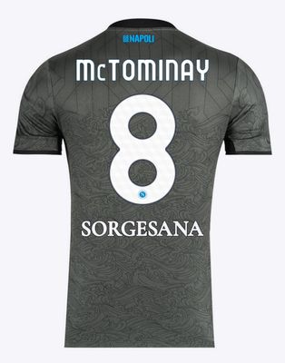 24-25 Napoli Third 8 McTominay Jersey