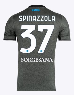 24-25 Napoli Third 37 Spinazzola Jersey