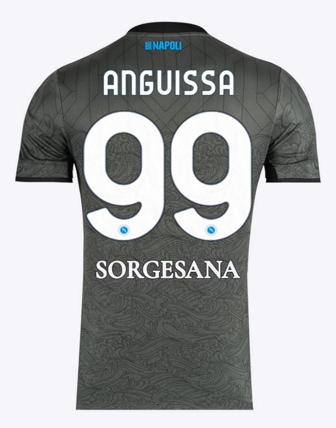 24-25 Napoli Third 99 Anguissa Jersey