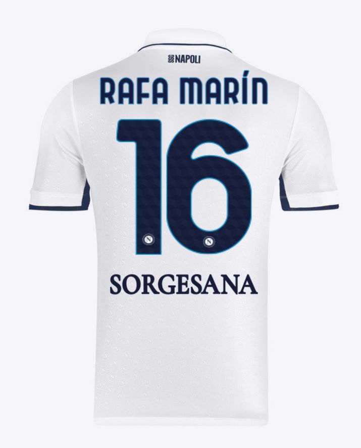 24-25 Napoli Away 16 Rafa Marín Jersey