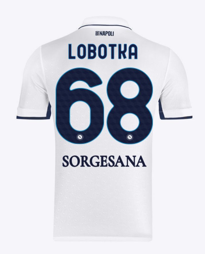 24-25 Napoli Away 68 Lobotka Jersey