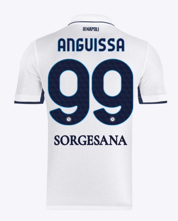24-25 Napoli Away 99 Anguissa Jersey