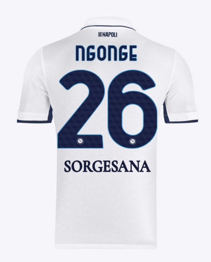 24-25 Napoli Away 26 Ngonge Jersey