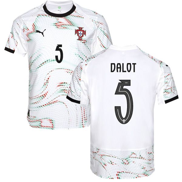 2025 Portugal Away Dalot 5 Jersey (Player Version)