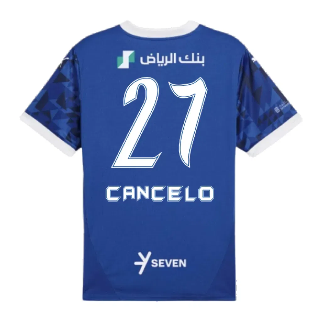 2024-2025 Al Hilal Home Cancelo 27 Jersey