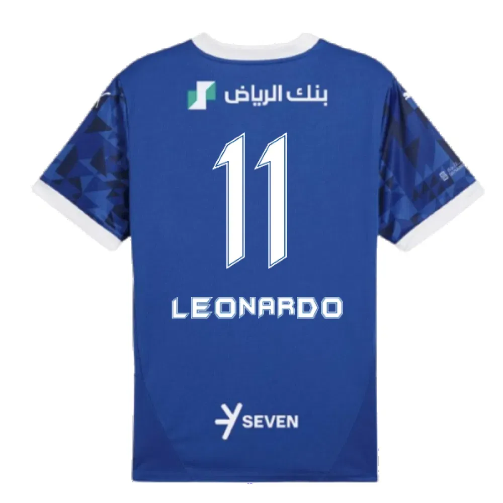 2024-2025 Al Hilal Home Leonardo 11 Jersey