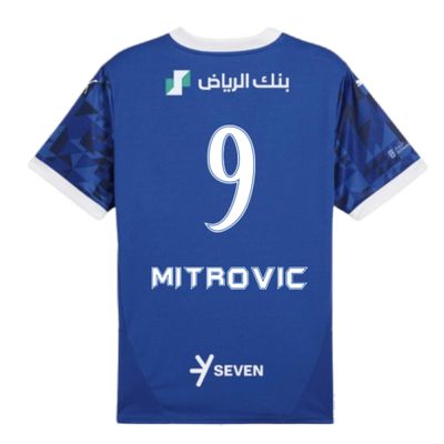 2024-2025 Al Hilal Home Mitrovic 9 Jersey
