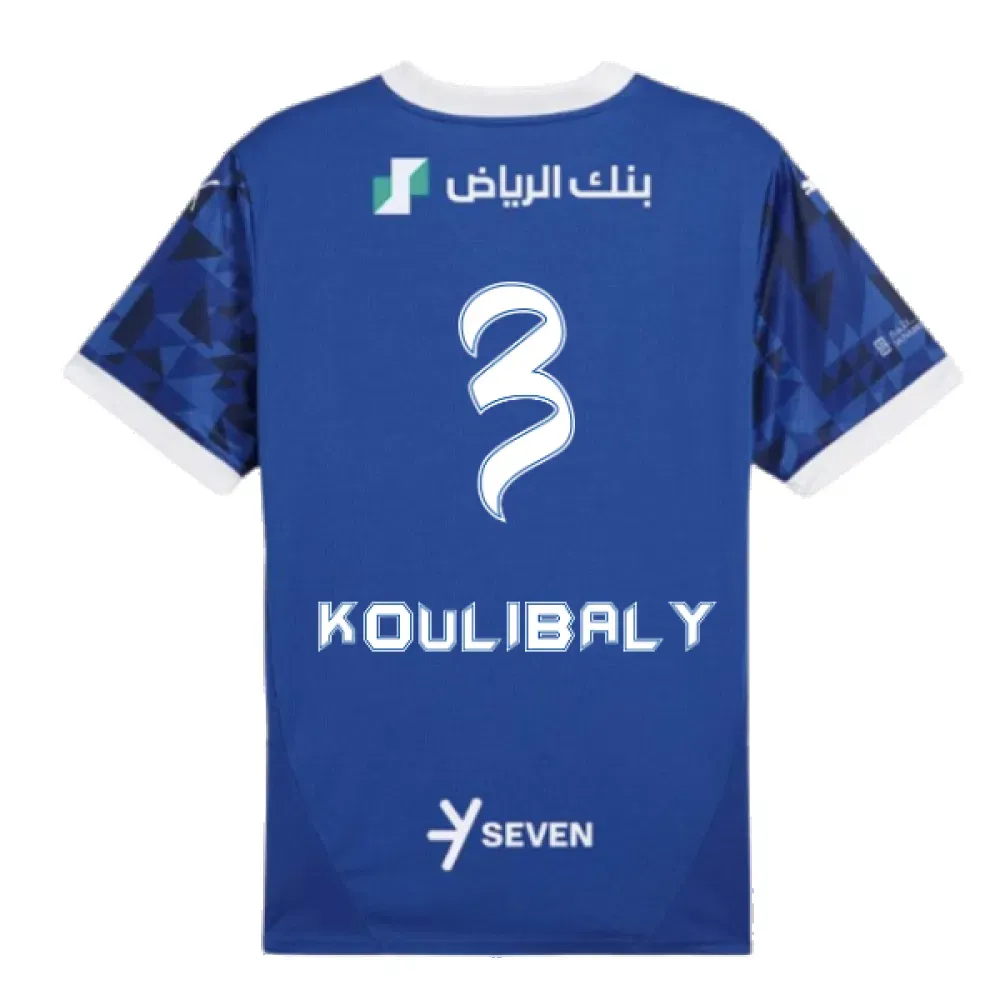 2024-2025 Al Hilal Home Koulibaly 3 Jersey