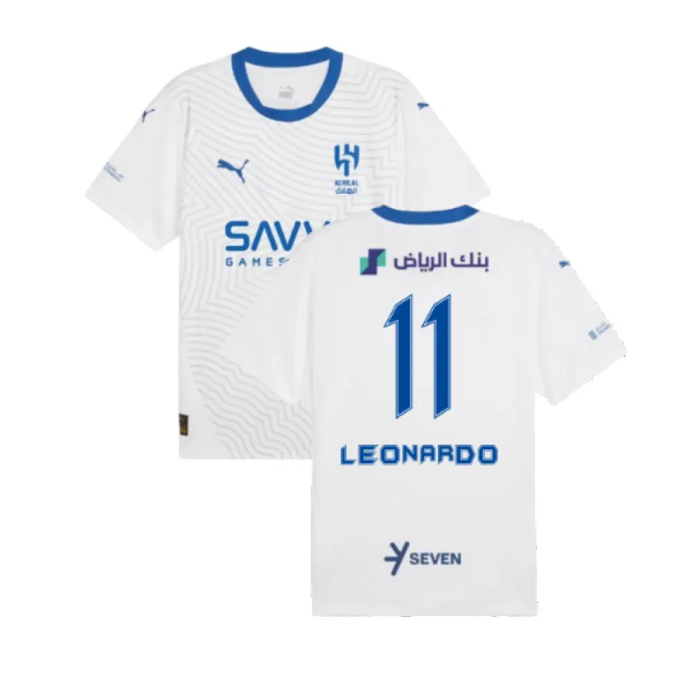 2024-2025 Al Hilal Away Leonardo 11 Jersey